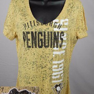 Pittsburgh Penguins Shirt Women's Small (4 - 6)